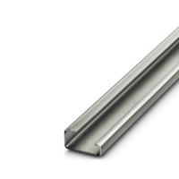 1201015 Phoenix Contact Galvanised Steel Unperforated DIN Rail, G Compatible, 2m x 32mm x 15mm