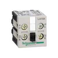 la1sk01 Schneider Electric Auxiliary Contact Block, 1 Contact, 1NC + 1NO, DIN Rail Mount, TeSys LA1SK