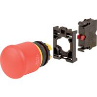 110938-m22-pv-k01-bvp Eaton M22 Series Pull Release Emergency Stop Push Button, 22.5mm Cutout, 1NC, IP66