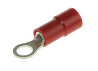 613-9233 RS PRO Insulated Ring Terminal, M3.5 Stud Size, 0.5mm² to 1.5mm² Wire Size, Red