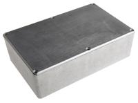1590d Hammond 1590 Series Natural Die Cast Aluminium Enclosure, IP54, Natural Lid, 187.75 x 119.5 x 52mm