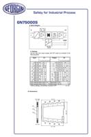 gs75000s GEORGIN GS 75000 Series Isolation Amplifier, Current, Voltage Input, Analogue Output