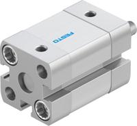 adn-16-10-a-p-a Festo Pneumatic Cylinder - 536220 16 mm Bore, 10 mm ADN Series, Double Acting Acting