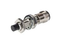 e2e-x8mb1t8-m1 Omron Inductive Threaded Barrel Proximity Sensor, M8, 8 mm Detection, PNP NO, 10 → 30 V dc