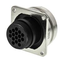 208489-1 TE Connectivity Circular Connector, 16 Contacts, Panel, Standard Connector, Socket, Male, CMC Series