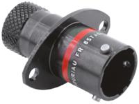 8sta01035pn Souriau Sunbank by Eaton Circular Connector, 13 Contacts, Panel, Standard Connector, Socket, Male, IP67, 8STA Series