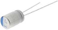 pls1c101mdl4 Nichicon 100μF Through Hole Polymer Capacitor, 16V dc