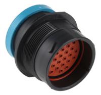 hdp24-24-31pe-l017 Deutsch Circular Connector, 31 Contacts, Cable, 1.59 mm Connector, Socket, Male, IP67, HD20 Series