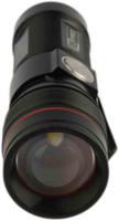 176-6035 RS PRO LED Pocket Torch Black - Rechargeable 300 lm, 93 mm