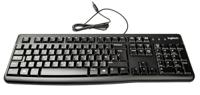 920-002524 Logitech K120 Wired USB Keyboard, QWERTY (UK), Black