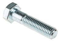 279-789 RS PRO Bright Zinc Plated Steel, Hex Bolt, M12 x 50mm