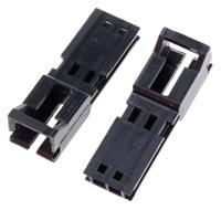 103653-1 TE Connectivity, AMPMODU MTE Female Connector Housing, 2.54mm Pitch, 2 Way, 1 Row