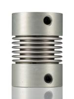 550454848 Huco Bellows Coupling, 45mm Outside Diameter, 20mm Bore, 19.5mm Length Coupler