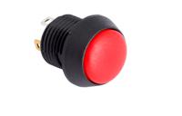 fl13lr5 EOZ Illuminated Push Button Switch, Momentary, Panel Mount, 13.5mm Cutout, SPST, Red LED, 5V, IP67