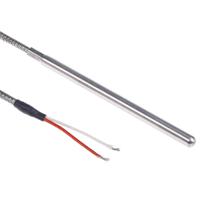 d03516 Correge PT100 RTD Sensor, 6mm Dia, 100mm Long, 2 Wire, Probe, Classe A +400°C Max