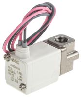 vdw24waa SMC 2/2 Pneumatic Solenoid Valve - Solenoid/Spring G 1/8 VDW Series 24V dc