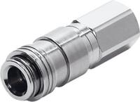 kd2-m5-i Festo Brass Female Pneumatic Quick Connect Coupling, M5 5mm Threaded
