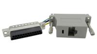 rnd-205-00941 RND D Sub Adapter Female RJ45 to Male 9 Way D-Sub