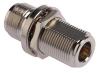 n7471a1-nt3g-50 Amphenol RF Straight 50Ω RF Adapter N Socket to N Socket 6GHz