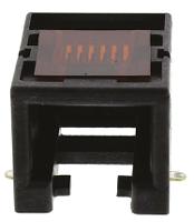 85502-5007 Molex 85502 Series Female RJ12 Connector, Surface Mount, Cat3, UTP Shield Right Angle 6P/6C -Way