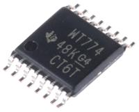 sn74avc4t774pw Texas Instruments SN74AVC4T774PW, Dual Bus Transceiver, 4-Bit Non-Inverting 3-State, 16-Pin TSSOP