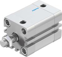 adn-32-25-a-p-a Festo Pneumatic Cylinder - 536272 32 mm Bore, 25 mm ADN Series, Double Acting Acting