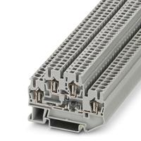 3035263 Phoenix Contact  STTB 2.5-2DIO/UL-O/UL-UR Series Grey, 2.5mm², 2-Level, Spring Cage Termination