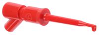 973501101 Hirschmann Test & Measurement Red Hook Clip with , 6A, 30 V ac, 60 V dc, 2mm Socket