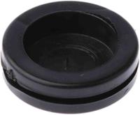 605-677 RS PRO Black PVC 25mm Cable Grommet for Maximum of 20.5mm Cable Dia.