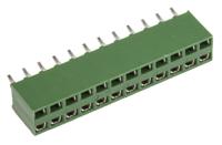 1-215307-2 TE Connectivity AMPMODU HV100 Series Straight Through Hole Mount PCB Socket, 24-Contact, 2-Row, 2.54mm Pitch, Solder