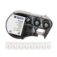 m4-82-499 Brady M4 on White Heatshrink Labels, 0.375in Label Width