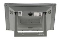 190-6883 RS PRO Silver Radio Controlled Desktop, Wall Clock