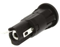 fx03671 Bulgin 10A Panel Mount Fuse Holder for 5 x 20mm Fuse, 1P, 250V ac