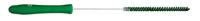 53632 Vikan Medium Bristle Green Hand Brush, 3.5mm bristle length, Polyester, Polypropylene, Stainless Steel bristle material