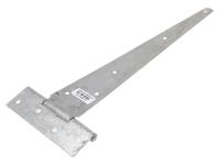297-8646 RS PRO Steel Tee Hinge, 355.6mm