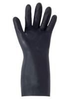 29500080bp Ansell AlphaTec 29-500 Black Cotton Latex Work Gloves, Size 8