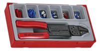 ttcp121 Teng Tools Hand Crimp Tool for Insulated Terminals, Uninsulated Terminals