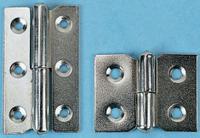 14-7-3391 Pinet Steel Butt Hinge with a Lift-off Pin, Screw Fixing, 30mm x 40mm x 1.2mm