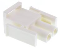 350777-1 TE Connectivity, Universal MATE-N-LOK Male Connector Housing, 6.35mm Pitch, 2 Way, 1 Row