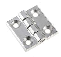 428601 Elesa Stainless Steel Butt Hinge, Screw Fixing, 50mm x 50mm x 6mm
