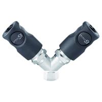 csi-068101 PREVOST Composite Body Female Pneumatic Quick Connect Coupling, G 1/4 Female Female Thread