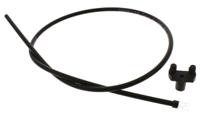 smflp120 SMFLP12.0 Bivar, PCB Mounted Flexible LED Light Pipe, Clear Flat Lens