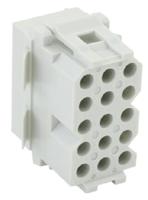 sms15r3 Souriau Sunbank by Eaton, SMS Female Connector Housing, 15 Way, 5 Row