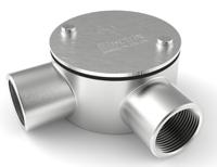 471-1271 RS PRO Angle Box, Conduit Fitting, 25mm Nominal Size, 316 Stainless Steel, Silver IP67 rating