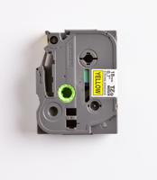 tze-s641 Brother Black on Yellow Label Printer Tape, 8 m Length, 18 mm Width
