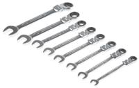41rmsh8 Bahco 41RM Series 8-Piece Spanner Set, 8 → 19 mm, Alloy Steel