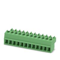 1803675 Phoenix Contact, 3.81mm Pitch, MC 1.5/12-ST-3.81, 12 Way, , Pluggable Terminal Block, Plug, Cable Mount, Screw