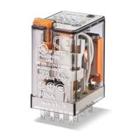 553491100040 Finder Plug In Relay, 110V dc Coil, 7A Switching Current, 4PDT