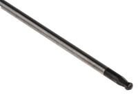 be-8703 Bahco Ball End Hexagon  Screwdriver, 3 mm Tip, 100 mm Blade, 222 mm Overall
