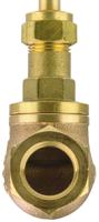 110007 Pegler Yorkshire Bronze Globe Valve , 1/2 in BSPT 32 bar